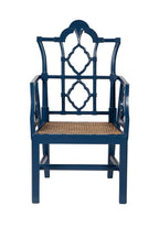 Blue Italian Arm Chair - Furniture Classics