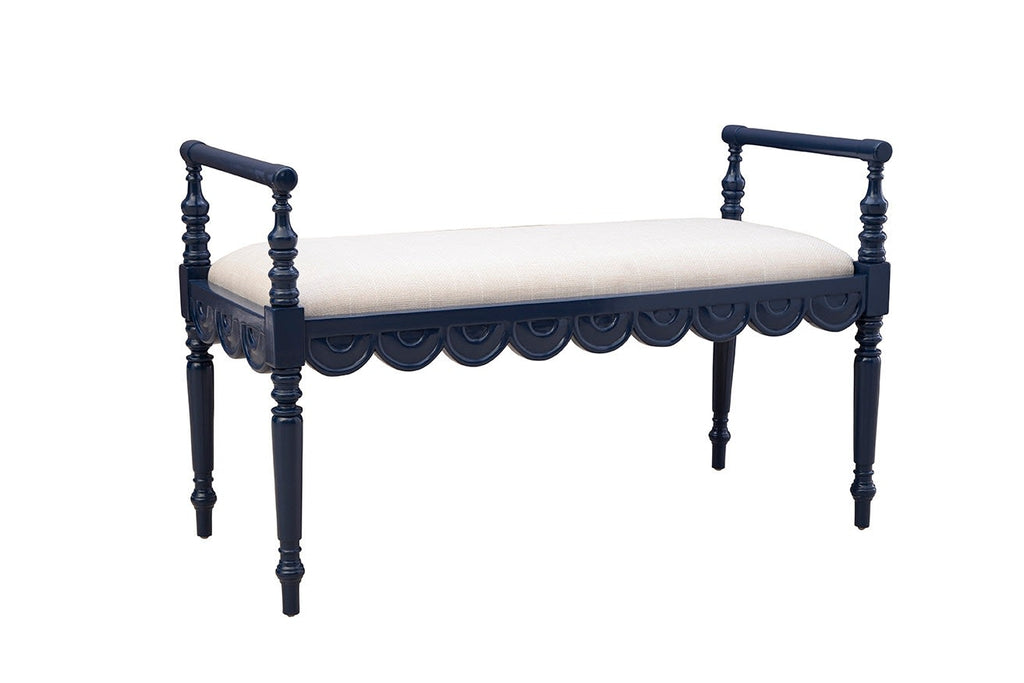 Blue Juliet Bench - Furniture Classics