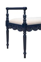 Blue Juliet Bench