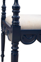 Blue Juliet Bench