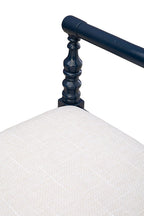 Blue Juliet Bench