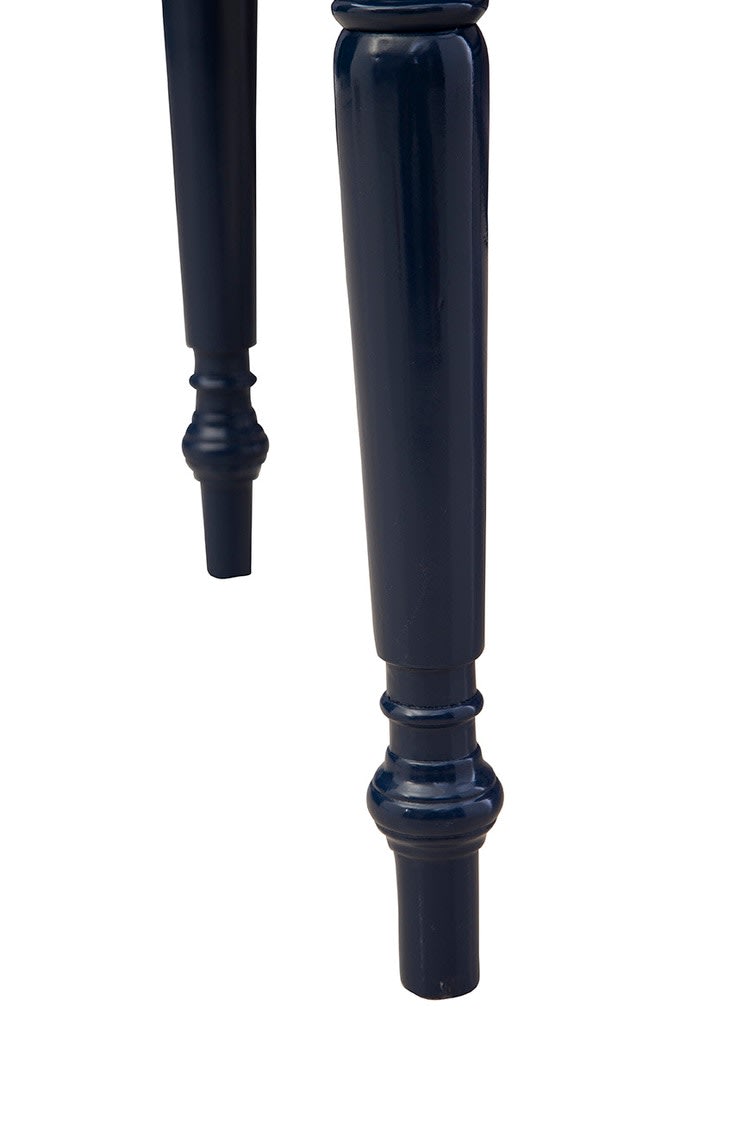 Blue Juliet Bench