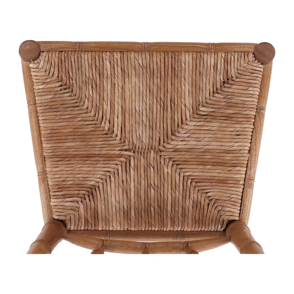 Natural Bamboo Counter Stool