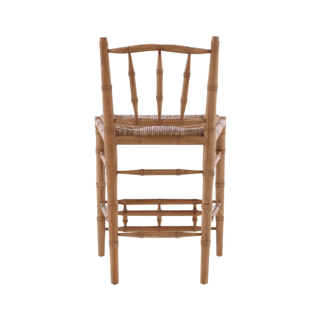 Natural Bamboo Counter Stool