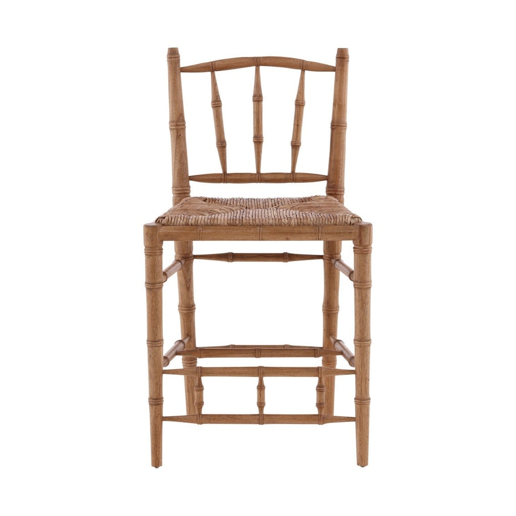 Natural Bamboo Counter Stool