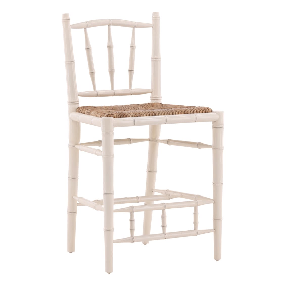 Cream Bamboo Counter Stool - Furniture Classics