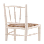 Cream Bamboo Counter Stool