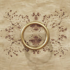 Bath Vanity in Burl Wood W/ Ant. Brass Hardware, White Marble Top, and Porcelain Sink