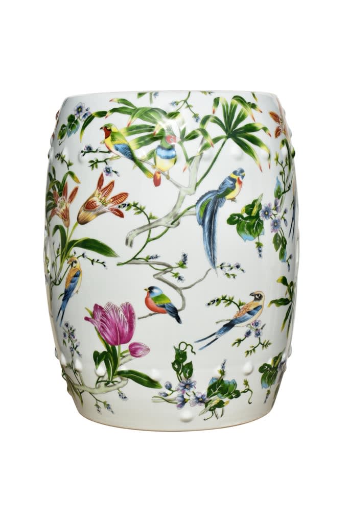 Lily Garden Stool 16.5"